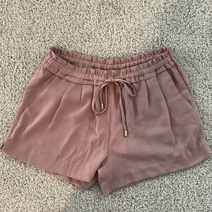 Lulus mauve drawstring short